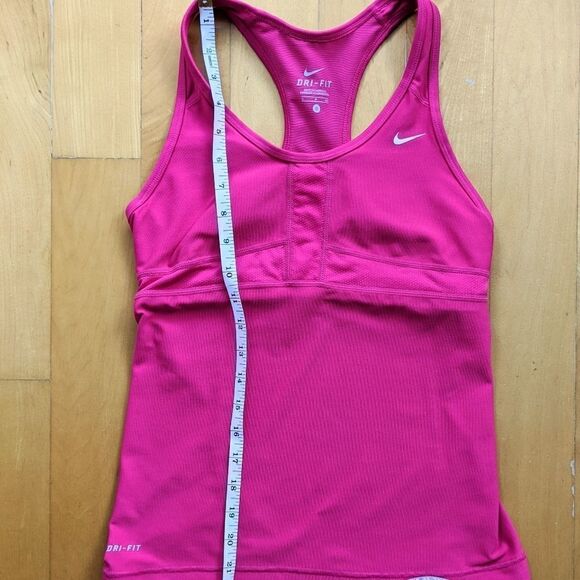 Nike dri fit tank top pink size small @B5 - Picture 5 of 5